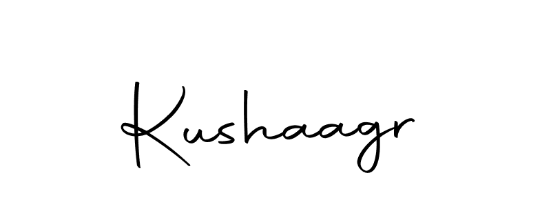 You can use this online signature creator to create a handwritten signature for the name Kushaagr. This is the best online autograph maker. Kushaagr signature style 10 images and pictures png