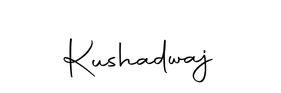 You should practise on your own different ways (Autography-DOLnW) to write your name (Kushadwaj) in signature. don't let someone else do it for you. Kushadwaj signature style 10 images and pictures png