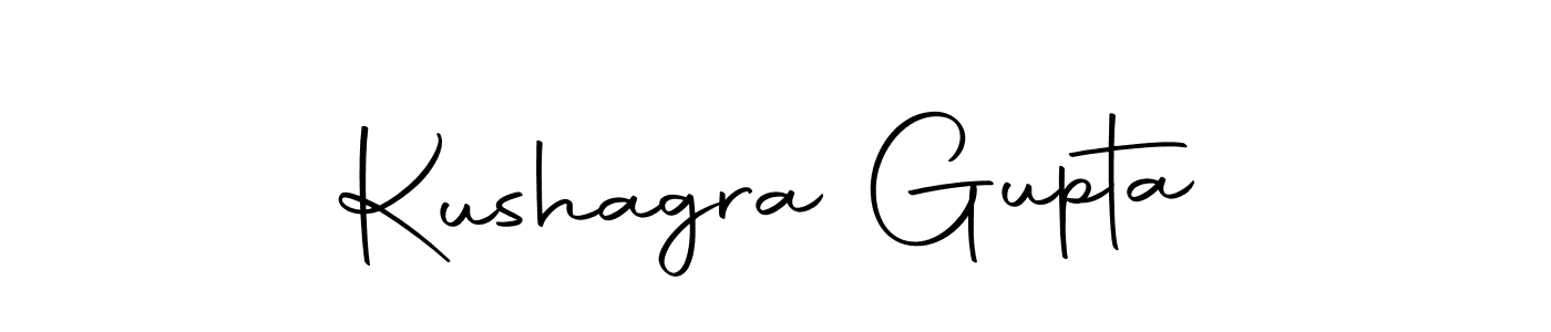 Create a beautiful signature design for name Kushagra Gupta. With this signature (Autography-DOLnW) fonts, you can make a handwritten signature for free. Kushagra Gupta signature style 10 images and pictures png