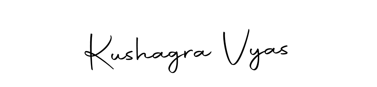Make a beautiful signature design for name Kushagra Vyas. Use this online signature maker to create a handwritten signature for free. Kushagra Vyas signature style 10 images and pictures png