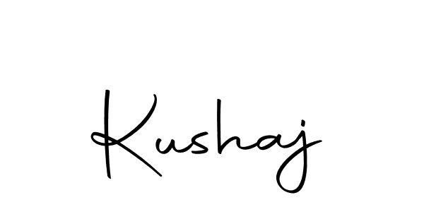 How to make Kushaj signature? Autography-DOLnW is a professional autograph style. Create handwritten signature for Kushaj name. Kushaj signature style 10 images and pictures png