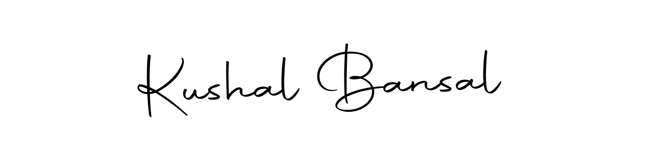 Also we have Kushal Bansal name is the best signature style. Create professional handwritten signature collection using Autography-DOLnW autograph style. Kushal Bansal signature style 10 images and pictures png