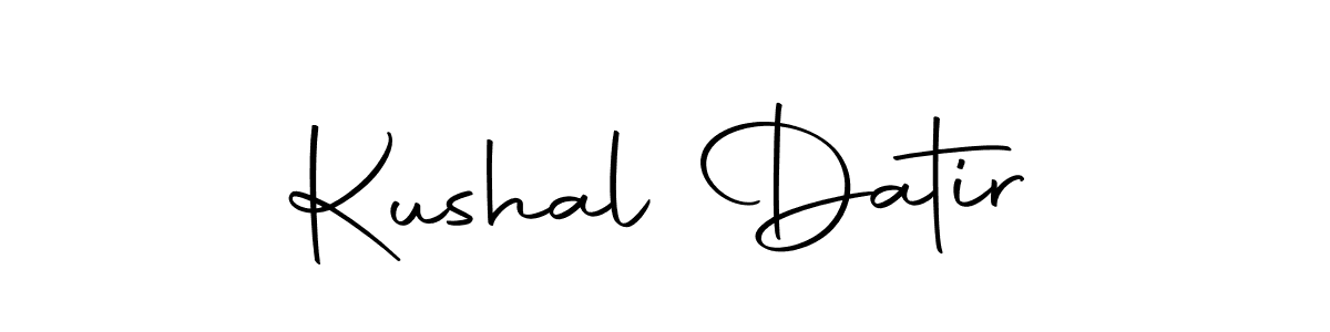 How to make Kushal Datir signature? Autography-DOLnW is a professional autograph style. Create handwritten signature for Kushal Datir name. Kushal Datir signature style 10 images and pictures png