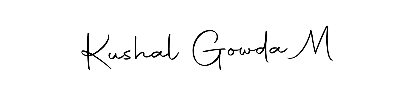 Similarly Autography-DOLnW is the best handwritten signature design. Signature creator online .You can use it as an online autograph creator for name Kushal Gowda M. Kushal Gowda M signature style 10 images and pictures png