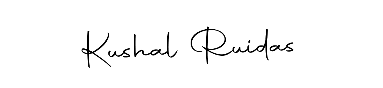 You can use this online signature creator to create a handwritten signature for the name Kushal Ruidas. This is the best online autograph maker. Kushal Ruidas signature style 10 images and pictures png