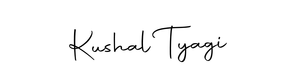 Kushal Tyagi stylish signature style. Best Handwritten Sign (Autography-DOLnW) for my name. Handwritten Signature Collection Ideas for my name Kushal Tyagi. Kushal Tyagi signature style 10 images and pictures png