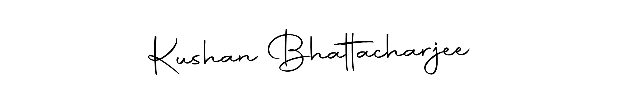 Design your own signature with our free online signature maker. With this signature software, you can create a handwritten (Autography-DOLnW) signature for name Kushan Bhattacharjee. Kushan Bhattacharjee signature style 10 images and pictures png
