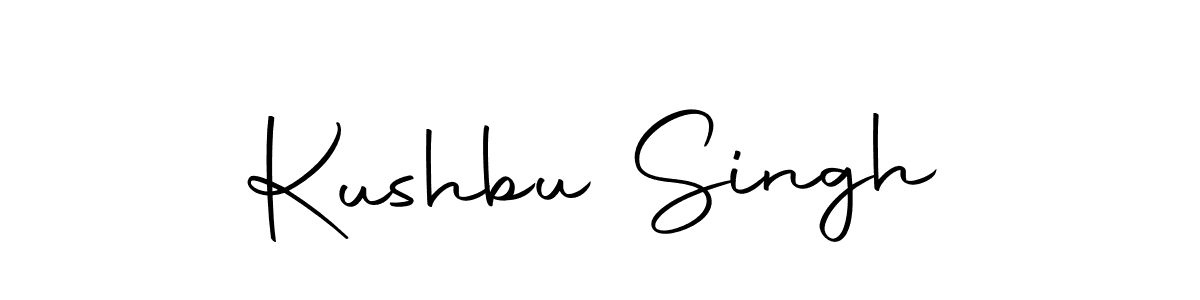 You should practise on your own different ways (Autography-DOLnW) to write your name (Kushbu Singh) in signature. don't let someone else do it for you. Kushbu Singh signature style 10 images and pictures png