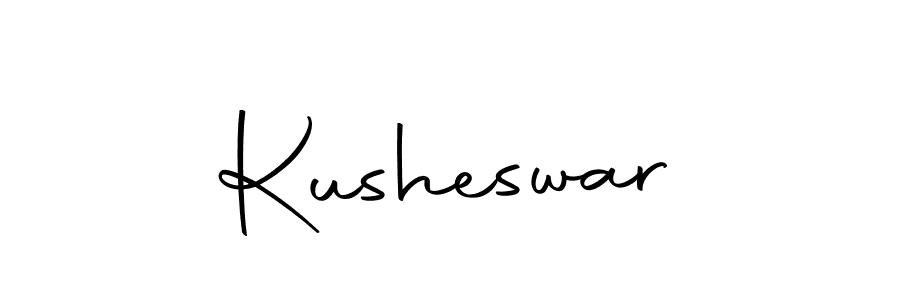 Make a beautiful signature design for name Kusheswar. With this signature (Autography-DOLnW) style, you can create a handwritten signature for free. Kusheswar signature style 10 images and pictures png