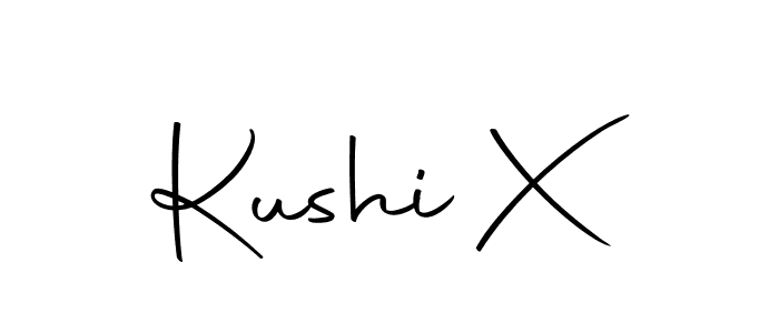 Make a beautiful signature design for name Kushi X. With this signature (Autography-DOLnW) style, you can create a handwritten signature for free. Kushi X signature style 10 images and pictures png