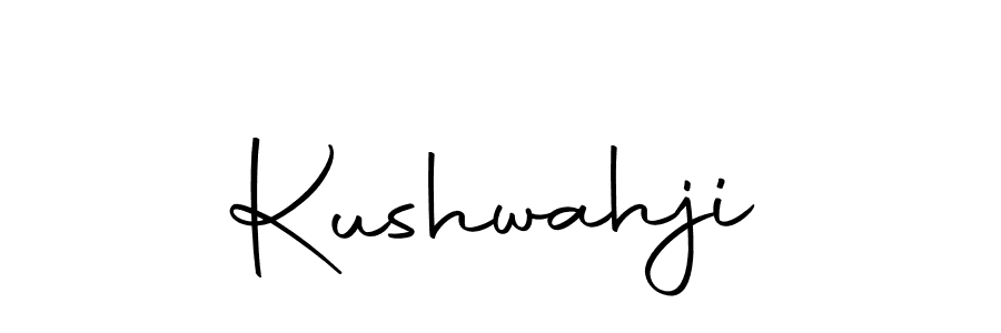 Design your own signature with our free online signature maker. With this signature software, you can create a handwritten (Autography-DOLnW) signature for name Kushwahji. Kushwahji signature style 10 images and pictures png