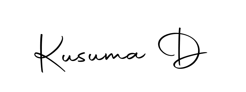 Here are the top 10 professional signature styles for the name Kusuma D. These are the best autograph styles you can use for your name. Kusuma D signature style 10 images and pictures png
