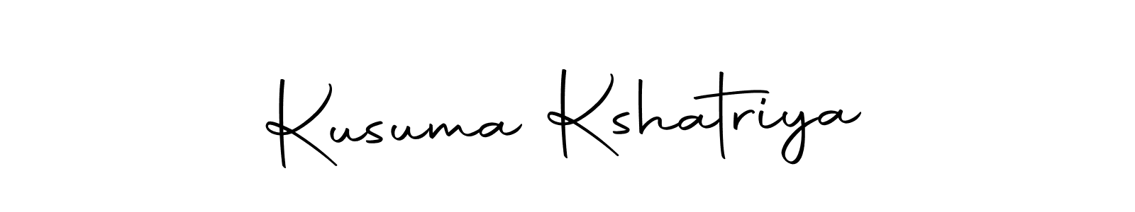 Autography-DOLnW is a professional signature style that is perfect for those who want to add a touch of class to their signature. It is also a great choice for those who want to make their signature more unique. Get Kusuma Kshatriya name to fancy signature for free. Kusuma Kshatriya signature style 10 images and pictures png