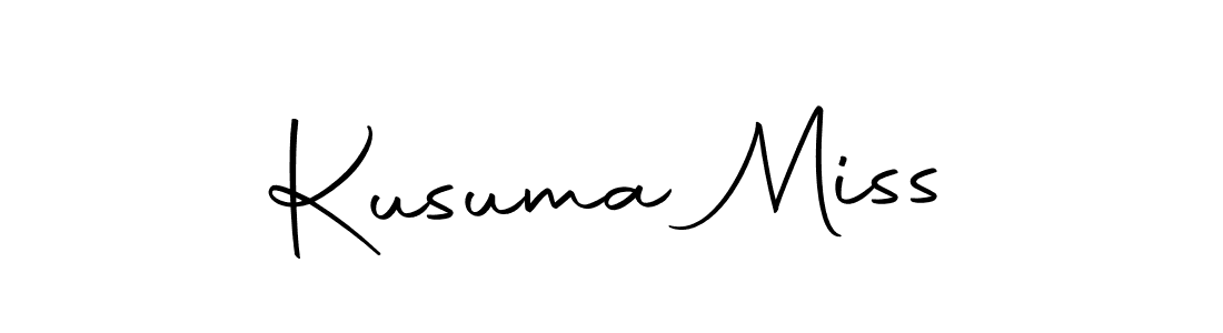 Here are the top 10 professional signature styles for the name Kusuma Miss. These are the best autograph styles you can use for your name. Kusuma Miss signature style 10 images and pictures png