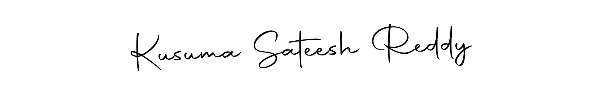 You should practise on your own different ways (Autography-DOLnW) to write your name (Kusuma Sateesh Reddy) in signature. don't let someone else do it for you. Kusuma Sateesh Reddy signature style 10 images and pictures png