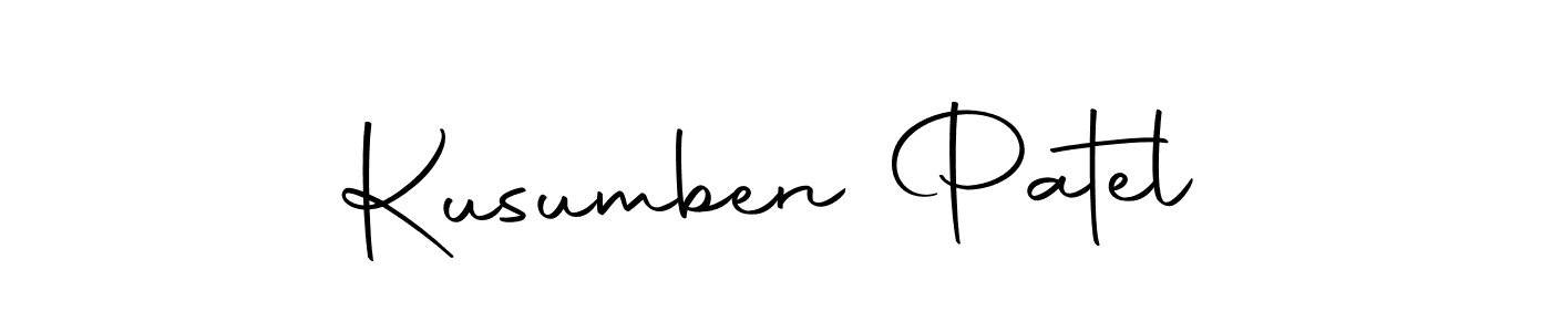 You should practise on your own different ways (Autography-DOLnW) to write your name (Kusumben Patel) in signature. don't let someone else do it for you. Kusumben Patel signature style 10 images and pictures png