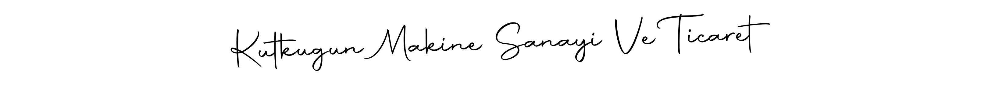 This is the best signature style for the Kutkugun Makine Sanayi Ve Ticaret name. Also you like these signature font (Autography-DOLnW). Mix name signature. Kutkugun Makine Sanayi Ve Ticaret signature style 10 images and pictures png