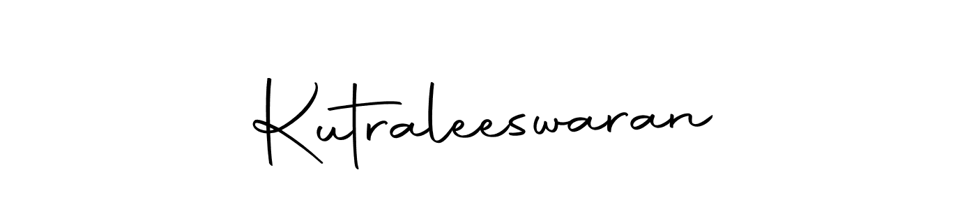 It looks lik you need a new signature style for name Kutraleeswaran. Design unique handwritten (Autography-DOLnW) signature with our free signature maker in just a few clicks. Kutraleeswaran signature style 10 images and pictures png