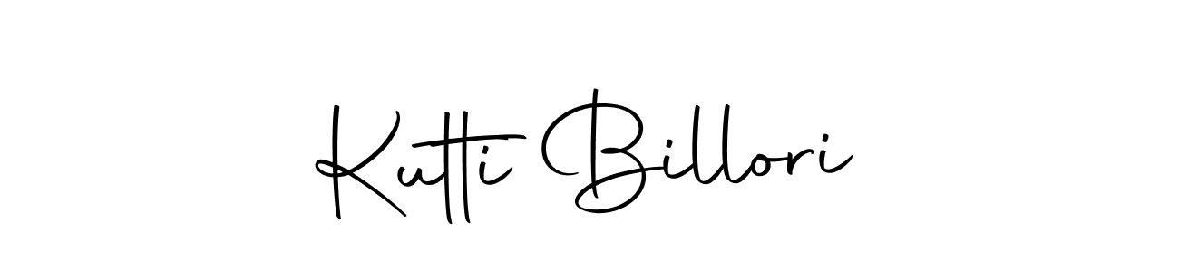Here are the top 10 professional signature styles for the name Kutti Billori. These are the best autograph styles you can use for your name. Kutti Billori signature style 10 images and pictures png