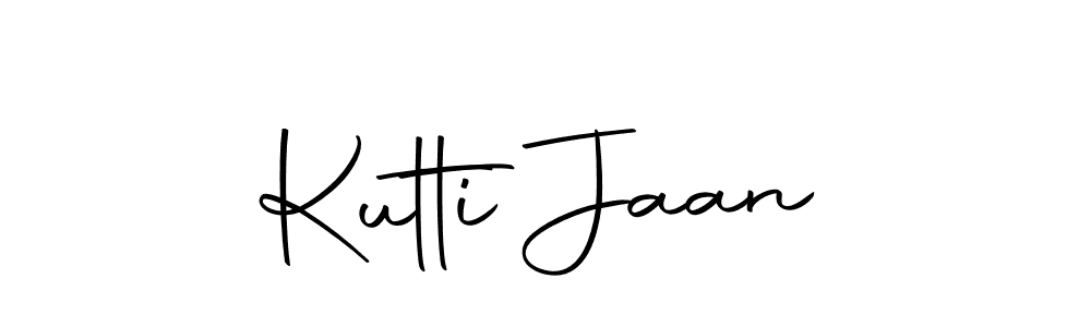 if you are searching for the best signature style for your name Kutti Jaan. so please give up your signature search. here we have designed multiple signature styles  using Autography-DOLnW. Kutti Jaan signature style 10 images and pictures png