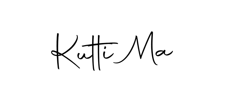 How to make Kutti Ma signature? Autography-DOLnW is a professional autograph style. Create handwritten signature for Kutti Ma name. Kutti Ma signature style 10 images and pictures png