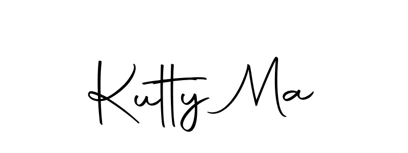 You can use this online signature creator to create a handwritten signature for the name Kutty Ma. This is the best online autograph maker. Kutty Ma signature style 10 images and pictures png