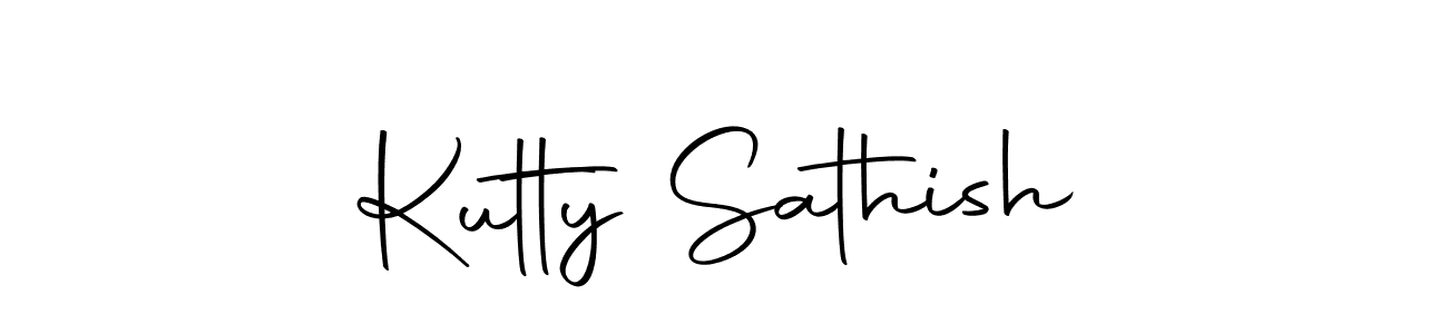 if you are searching for the best signature style for your name Kutty Sathish. so please give up your signature search. here we have designed multiple signature styles  using Autography-DOLnW. Kutty Sathish signature style 10 images and pictures png