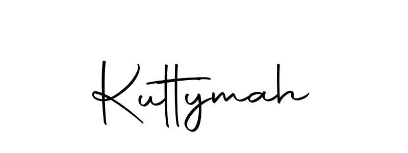 Design your own signature with our free online signature maker. With this signature software, you can create a handwritten (Autography-DOLnW) signature for name Kuttymah. Kuttymah signature style 10 images and pictures png