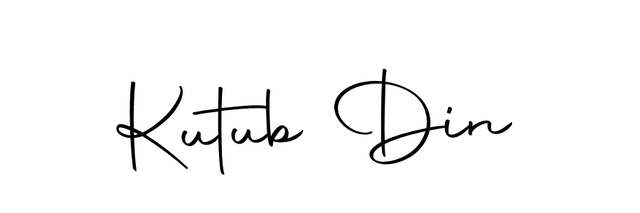 if you are searching for the best signature style for your name Kutub Din. so please give up your signature search. here we have designed multiple signature styles  using Autography-DOLnW. Kutub Din signature style 10 images and pictures png