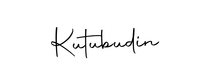 Use a signature maker to create a handwritten signature online. With this signature software, you can design (Autography-DOLnW) your own signature for name Kutubudin. Kutubudin signature style 10 images and pictures png