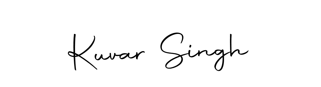 Make a beautiful signature design for name Kuvar Singh. With this signature (Autography-DOLnW) style, you can create a handwritten signature for free. Kuvar Singh signature style 10 images and pictures png