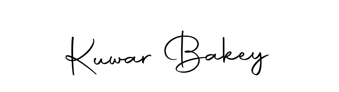 Create a beautiful signature design for name Kuwar Bakey. With this signature (Autography-DOLnW) fonts, you can make a handwritten signature for free. Kuwar Bakey signature style 10 images and pictures png