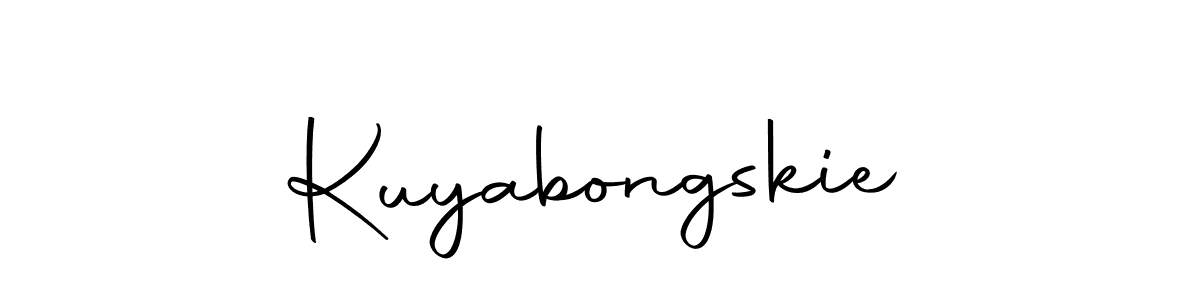 Make a short Kuyabongskie signature style. Manage your documents anywhere anytime using Autography-DOLnW. Create and add eSignatures, submit forms, share and send files easily. Kuyabongskie signature style 10 images and pictures png