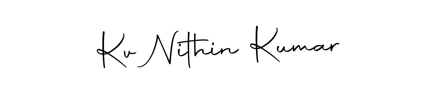 if you are searching for the best signature style for your name Kv Nithin Kumar. so please give up your signature search. here we have designed multiple signature styles  using Autography-DOLnW. Kv Nithin Kumar signature style 10 images and pictures png