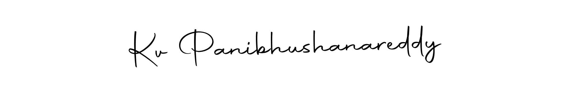 Similarly Autography-DOLnW is the best handwritten signature design. Signature creator online .You can use it as an online autograph creator for name Kv Panibhushanareddy. Kv Panibhushanareddy signature style 10 images and pictures png