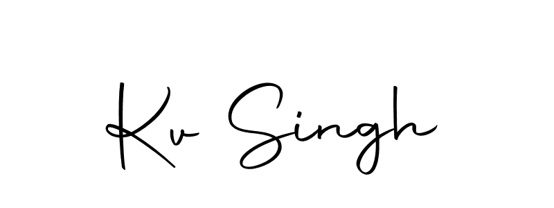 if you are searching for the best signature style for your name Kv Singh. so please give up your signature search. here we have designed multiple signature styles  using Autography-DOLnW. Kv Singh signature style 10 images and pictures png