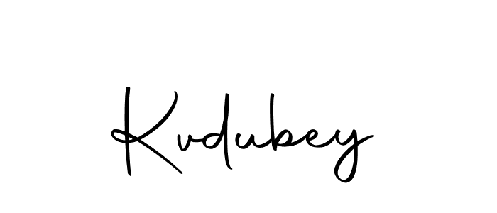 Make a beautiful signature design for name Kvdubey. With this signature (Autography-DOLnW) style, you can create a handwritten signature for free. Kvdubey signature style 10 images and pictures png