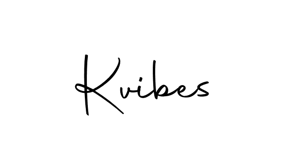 Use a signature maker to create a handwritten signature online. With this signature software, you can design (Autography-DOLnW) your own signature for name Kvibes. Kvibes signature style 10 images and pictures png