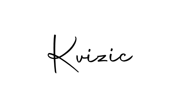 How to make Kvizic signature? Autography-DOLnW is a professional autograph style. Create handwritten signature for Kvizic name. Kvizic signature style 10 images and pictures png