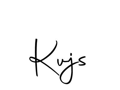 Similarly Autography-DOLnW is the best handwritten signature design. Signature creator online .You can use it as an online autograph creator for name Kvjs. Kvjs signature style 10 images and pictures png