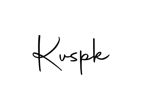 The best way (Autography-DOLnW) to make a short signature is to pick only two or three words in your name. The name Kvspk include a total of six letters. For converting this name. Kvspk signature style 10 images and pictures png