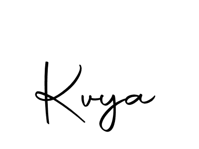 How to make Kvya signature? Autography-DOLnW is a professional autograph style. Create handwritten signature for Kvya name. Kvya signature style 10 images and pictures png