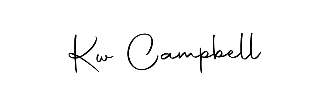 Design your own signature with our free online signature maker. With this signature software, you can create a handwritten (Autography-DOLnW) signature for name Kw Campbell. Kw Campbell signature style 10 images and pictures png