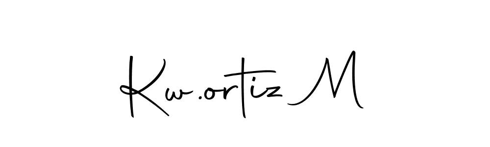 It looks lik you need a new signature style for name Kw.ortiz M. Design unique handwritten (Autography-DOLnW) signature with our free signature maker in just a few clicks. Kw.ortiz M signature style 10 images and pictures png