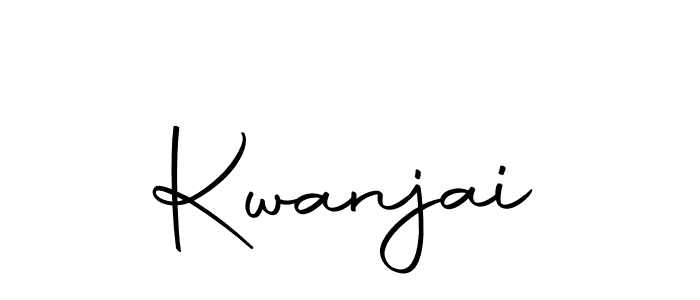 Similarly Autography-DOLnW is the best handwritten signature design. Signature creator online .You can use it as an online autograph creator for name Kwanjai. Kwanjai signature style 10 images and pictures png