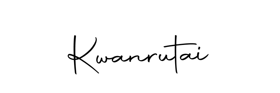 Autography-DOLnW is a professional signature style that is perfect for those who want to add a touch of class to their signature. It is also a great choice for those who want to make their signature more unique. Get Kwanrutai name to fancy signature for free. Kwanrutai signature style 10 images and pictures png