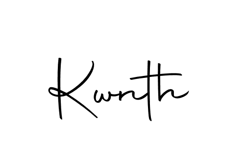 Also we have Kwnth name is the best signature style. Create professional handwritten signature collection using Autography-DOLnW autograph style. Kwnth signature style 10 images and pictures png