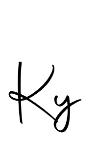 Autography-DOLnW is a professional signature style that is perfect for those who want to add a touch of class to their signature. It is also a great choice for those who want to make their signature more unique. Get Ky name to fancy signature for free. Ky signature style 10 images and pictures png