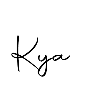 Similarly Autography-DOLnW is the best handwritten signature design. Signature creator online .You can use it as an online autograph creator for name Kya. Kya signature style 10 images and pictures png