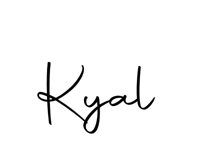 How to make Kyal name signature. Use Autography-DOLnW style for creating short signs online. This is the latest handwritten sign. Kyal signature style 10 images and pictures png